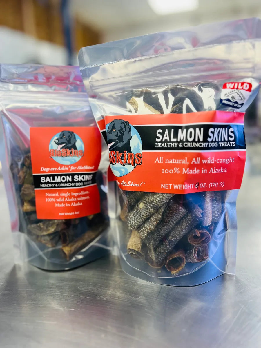 Alaskins Salmon Skins 4 oz