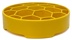 SodaPup Dog Toys - Honeycomb Design eBowl Enrichment Slow Feeder Bowl for Dogs: Blue