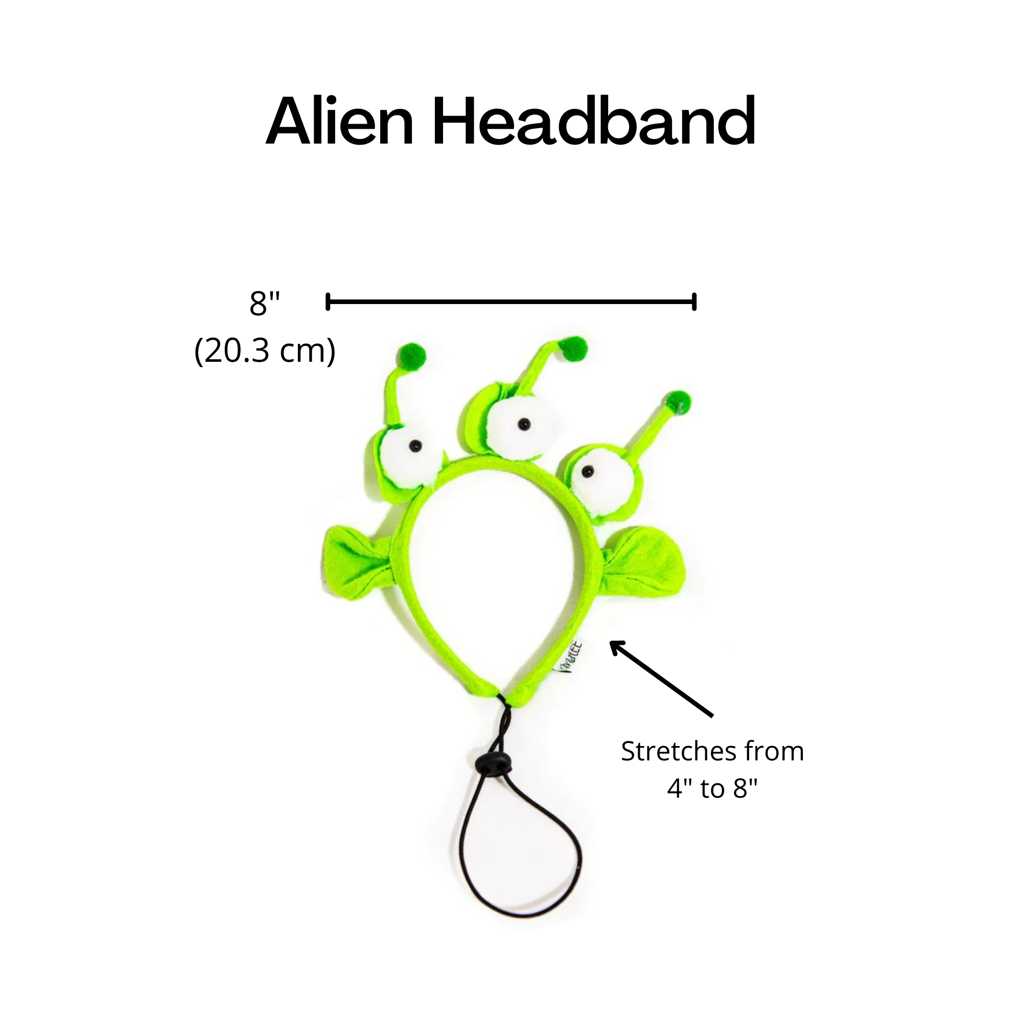 Midlee Designs - Midlee Alien Dog Costume Headband