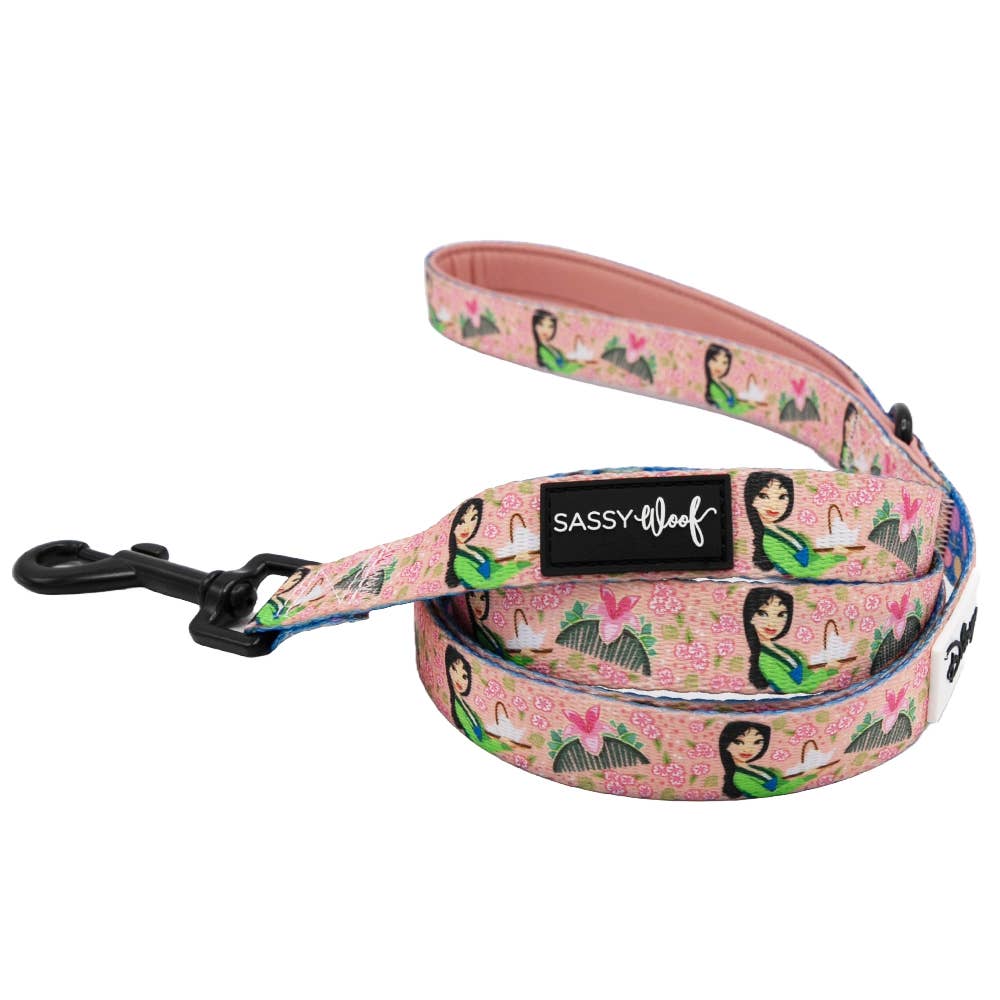 SASSY WOOF - Dog Leash - Disney's Mulan