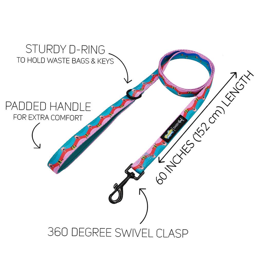 SASSY WOOF - Dog Leash - SpongeBob SquarePants™ and Friends