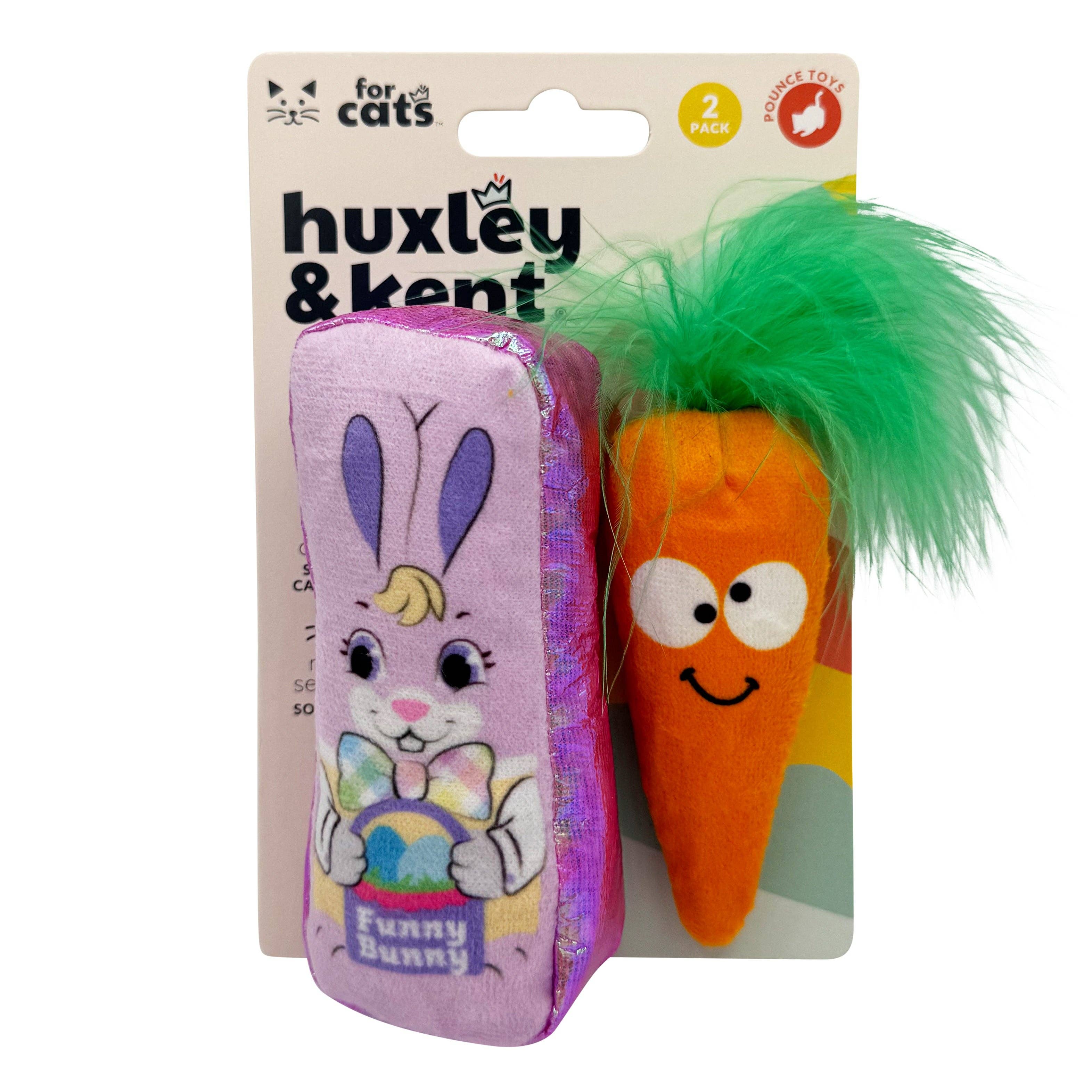 Huxley & Kent - Hoppy Easter 2pk Cat Toy: One Size