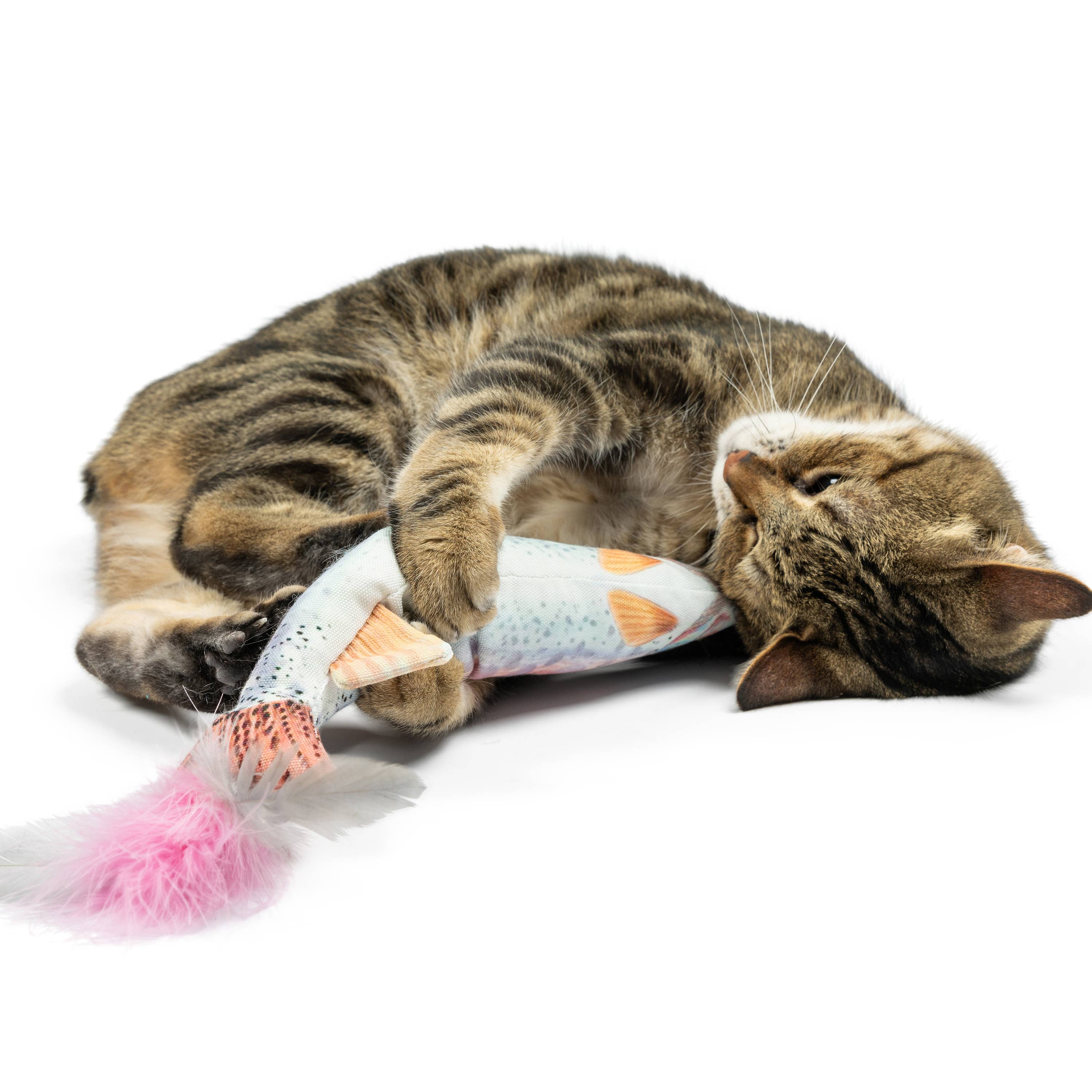 Huxley & Kent - Rainbow Trout Kicker Cat Toy: One Size