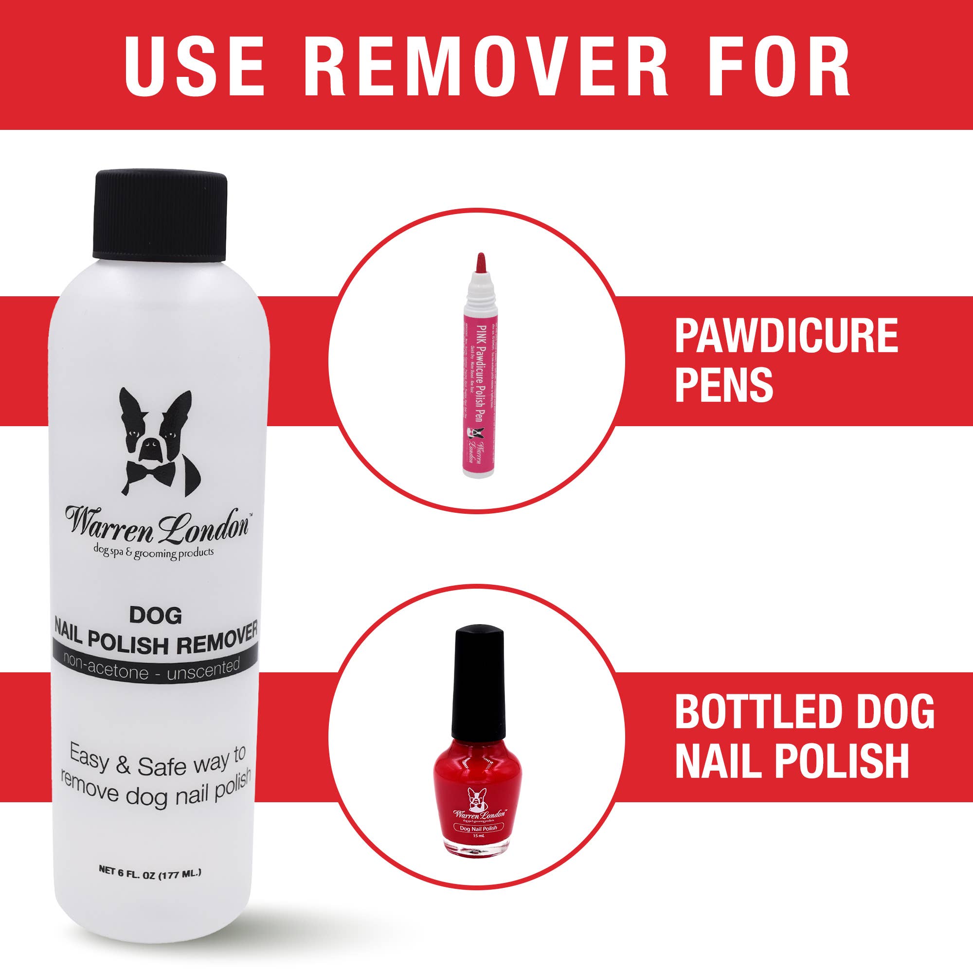 Dog Nail Polish Remover - 8 oz