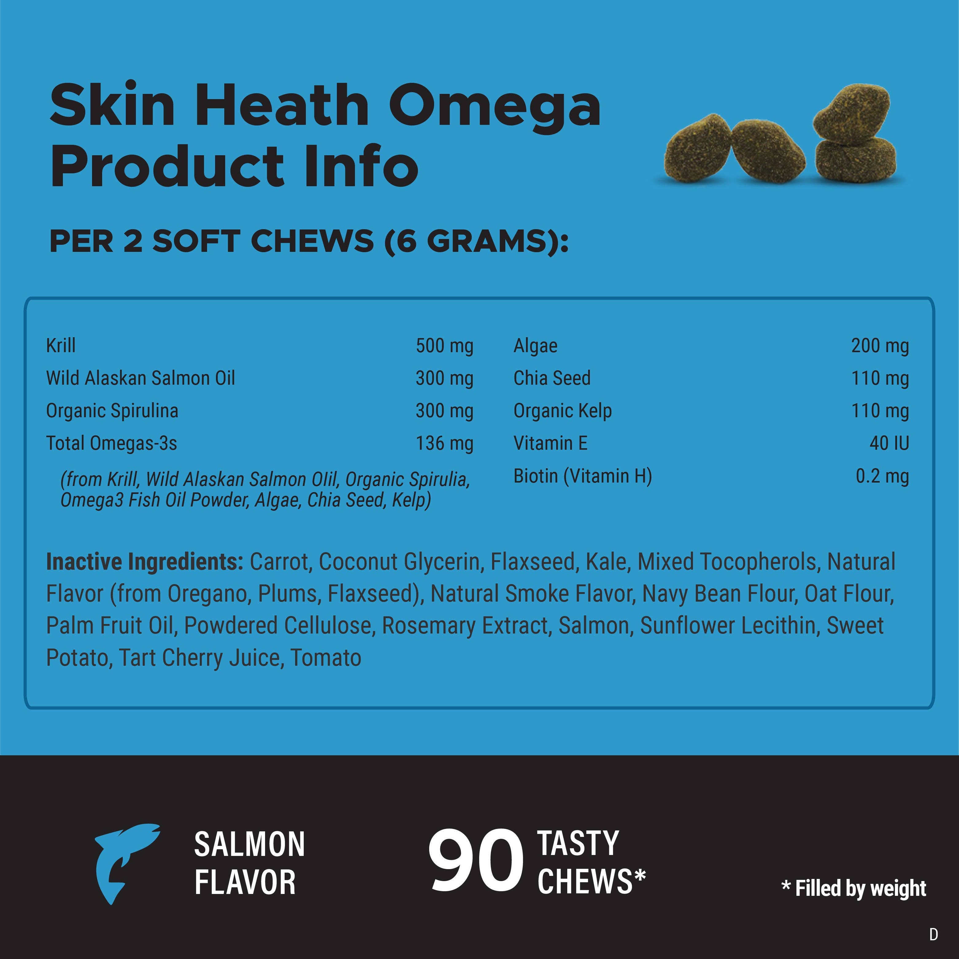 Pet Honesty - Skin Health Omega (Salmon Flavor)