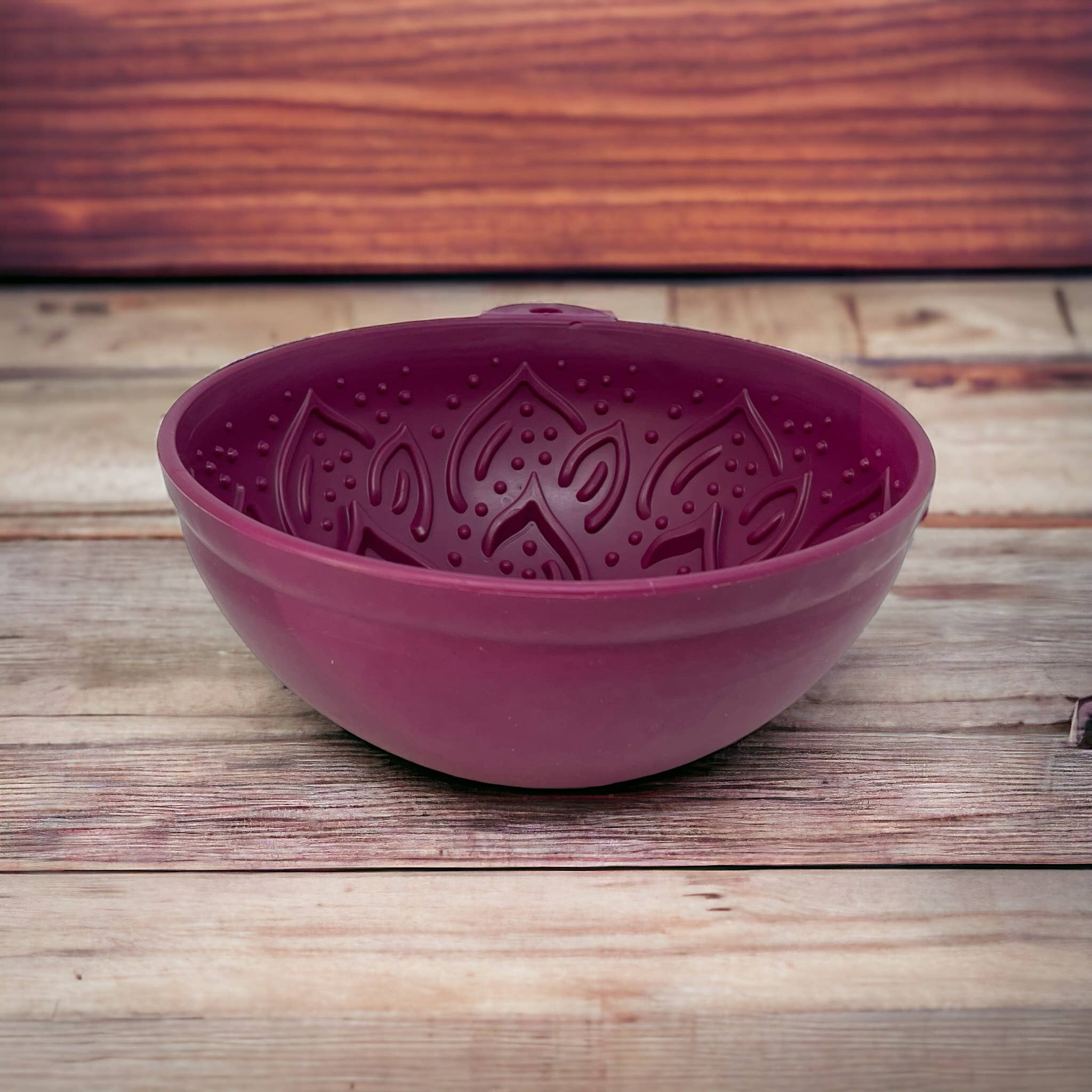 SodaPup Dog Toys - Garden of Eatin' Tipsy Bowl: Purple Garden of Eatin' Tipsy Bowl