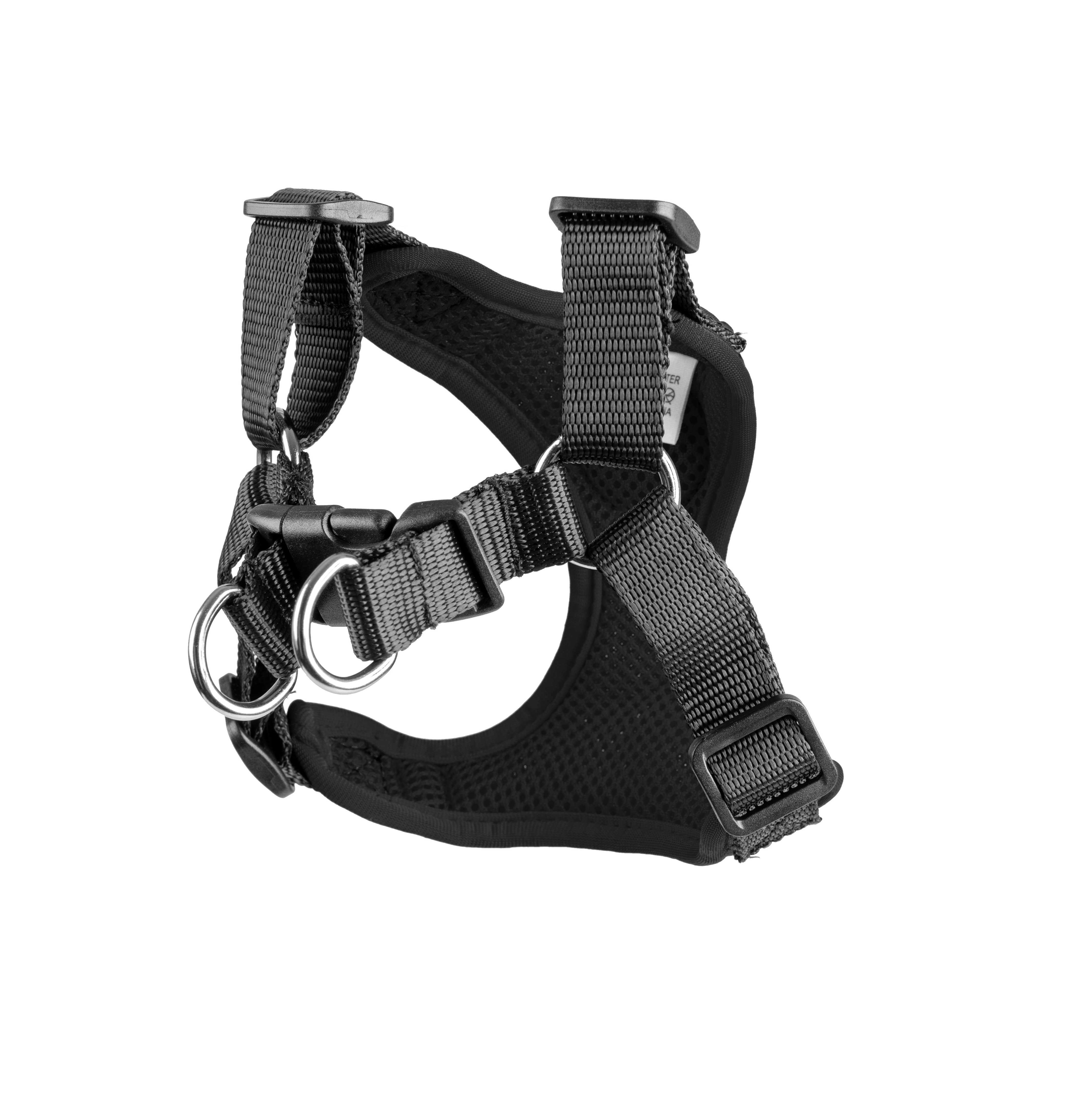 Huxley & Kent - Scout LoPro Harness Black: XS (4-8lbs)