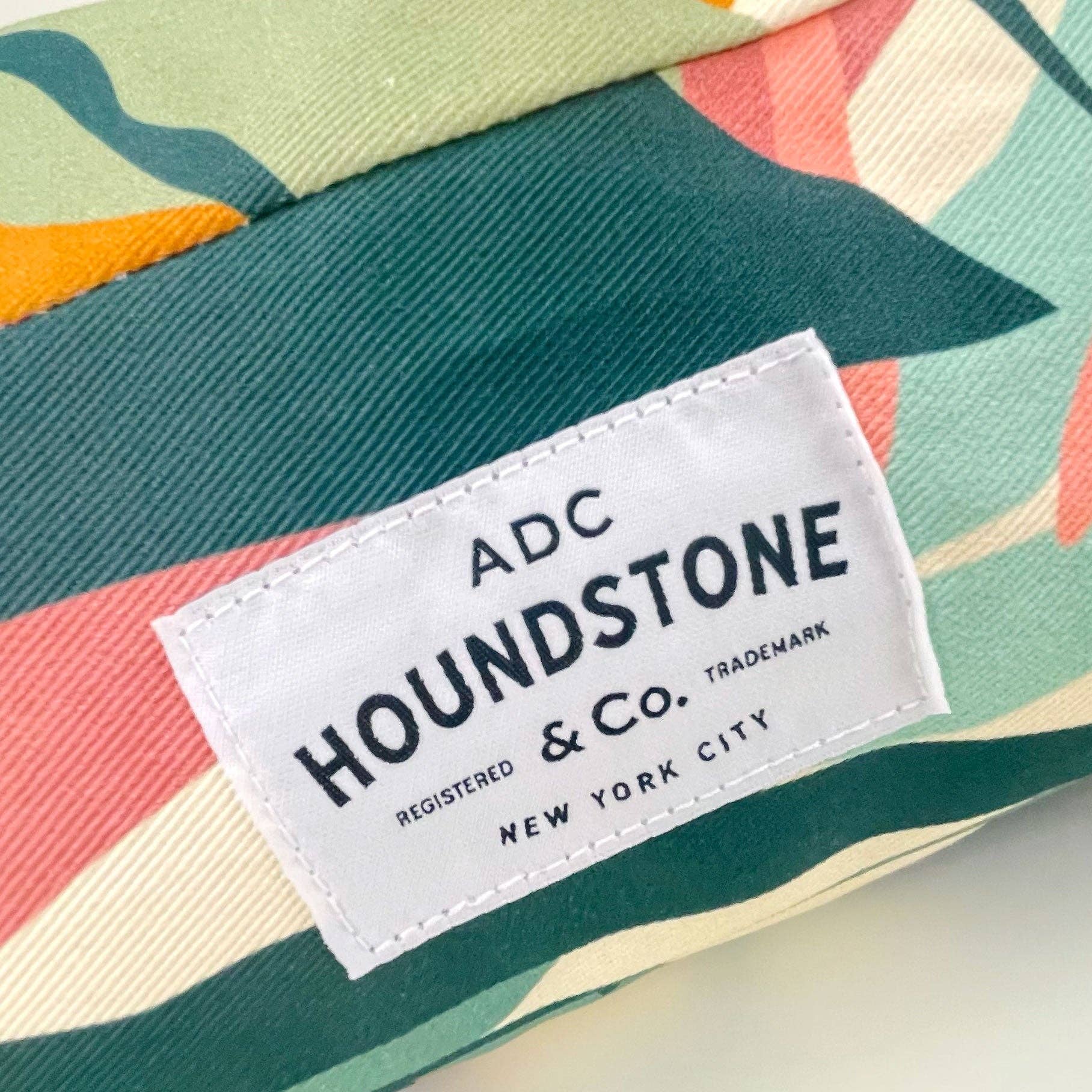 Houndstone Dog Bed - Abstract Tropics: Large