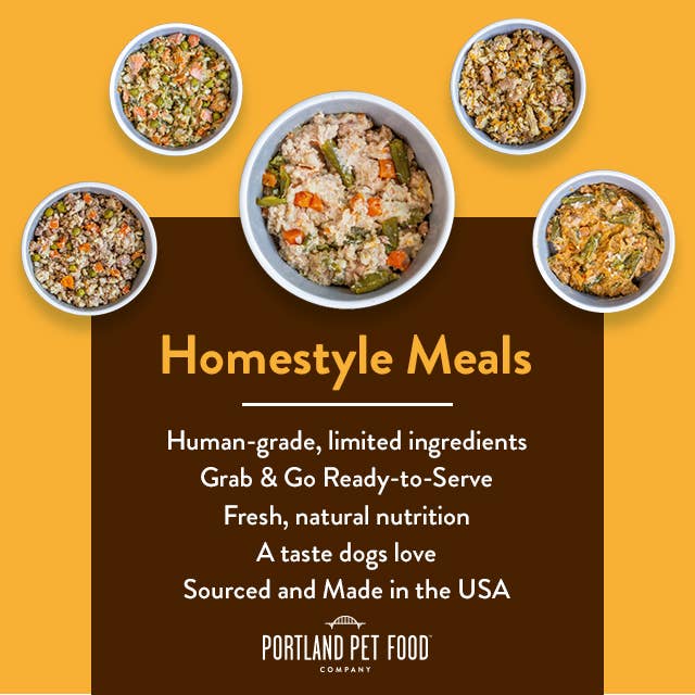 Portland Pet Food Company - Hopkins Pork N Potato Homestyle Dog Meal