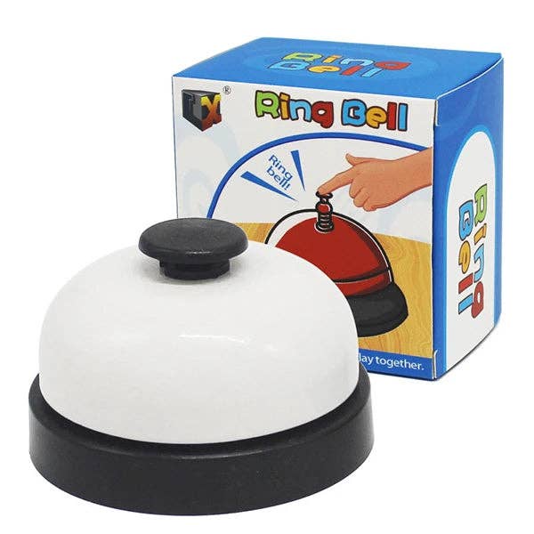 YIKELEATHER - Pet Interactive Bell Toy Dog Training Called Dinner Small Bell Puppy Feeding Reminder Simple Solid Color Ring Teddy Dog Products: Red Bells