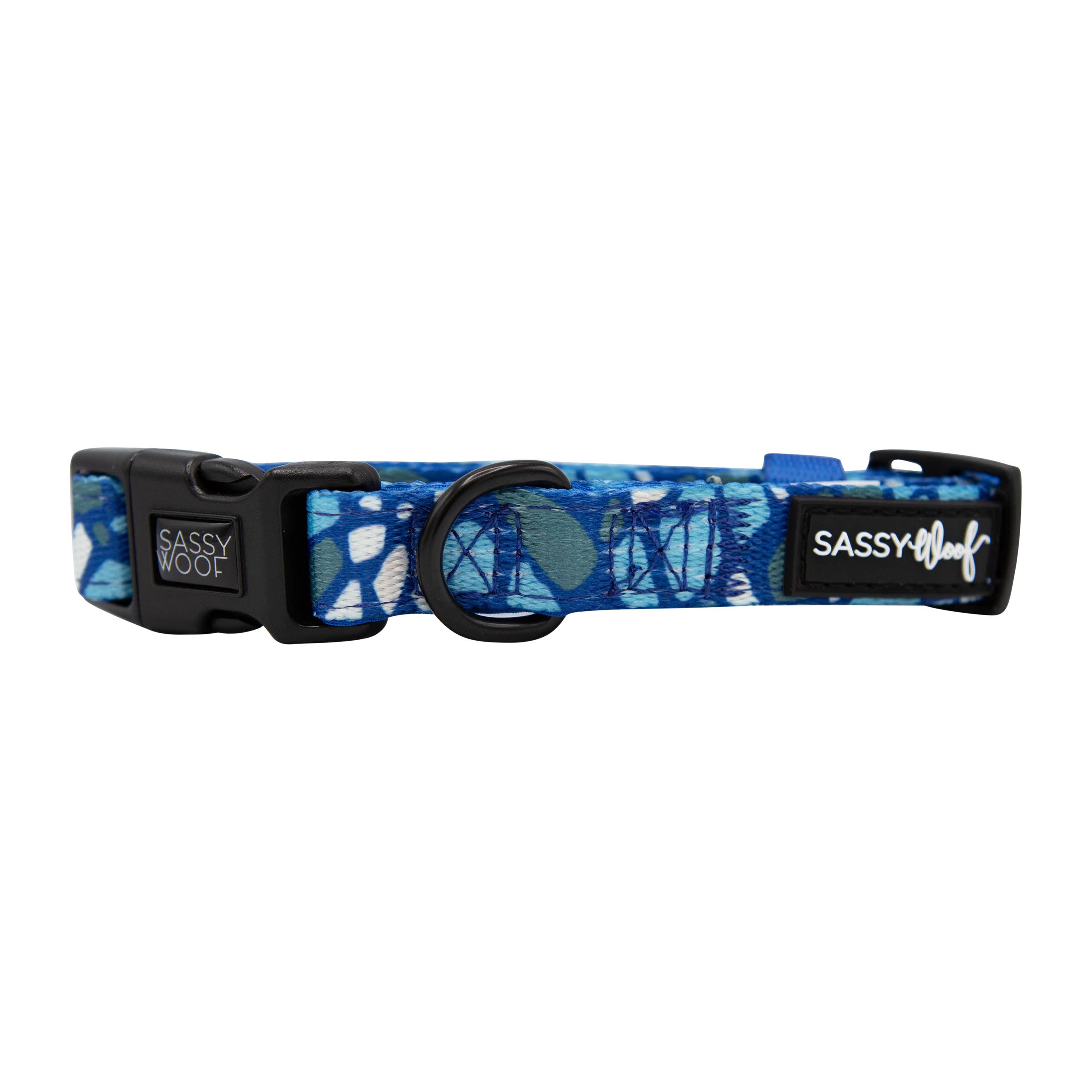 SASSY WOOF - Dog Collar - Santorini: S