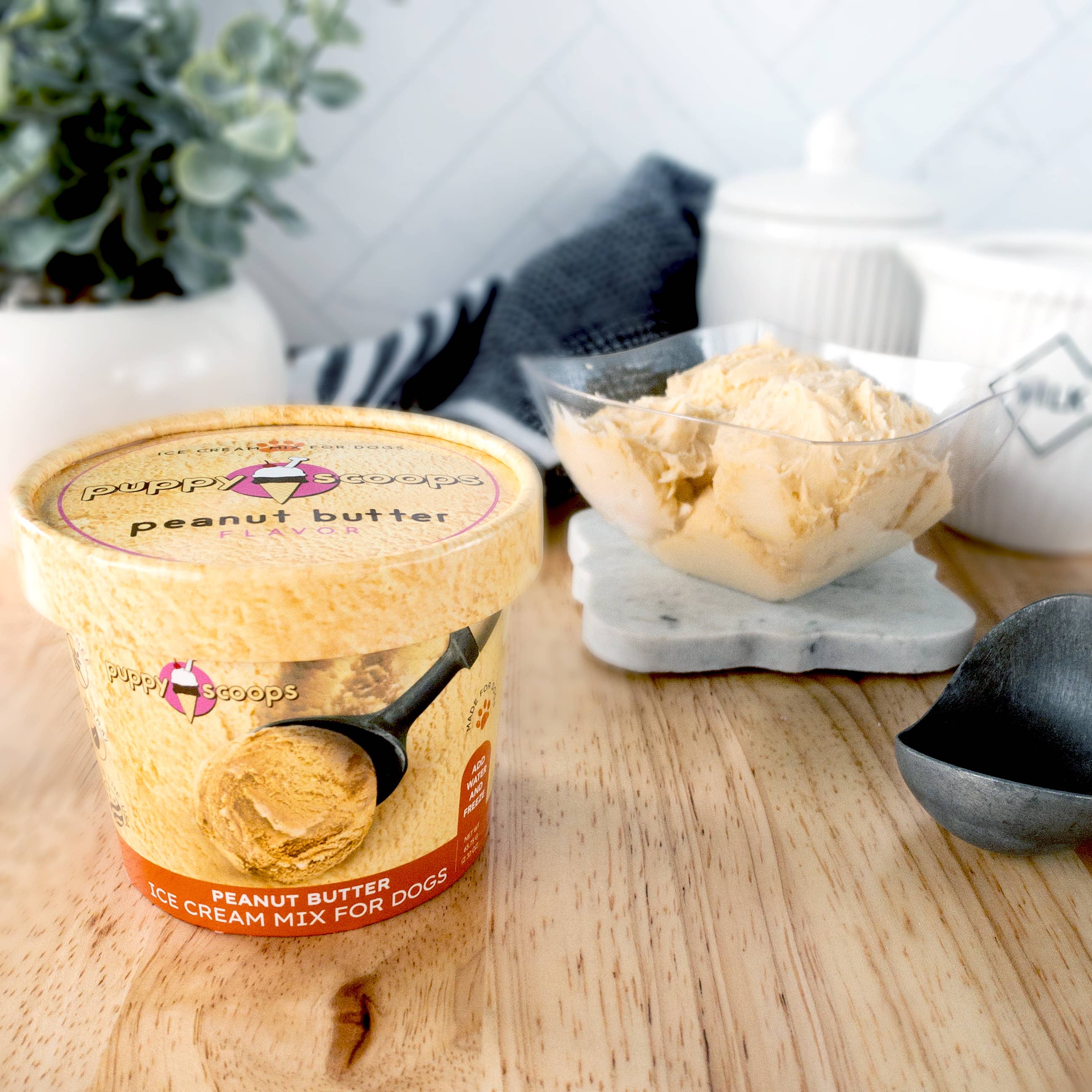 Puppy Cake LLC - Puppy Scoops Ice Cream Mix Sample Pack - All 4 Flavors