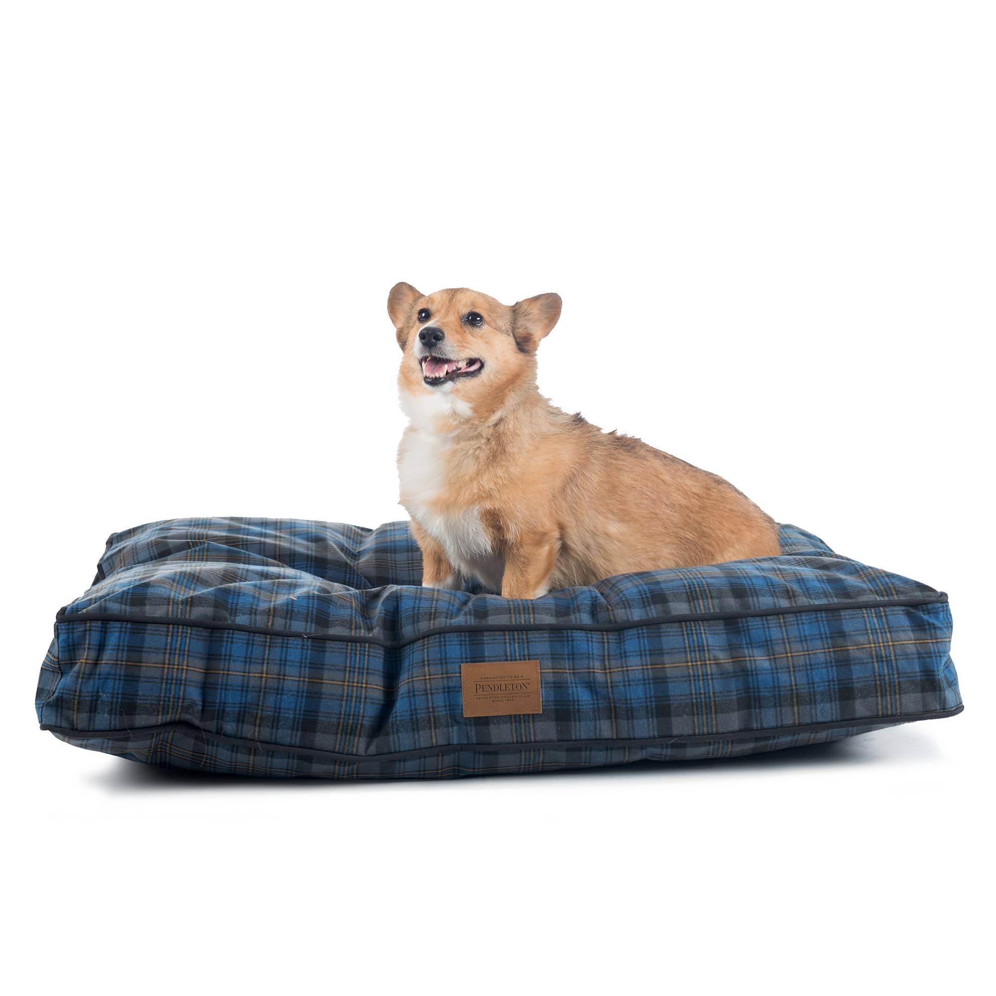 Pendleton Plaid Rectangular Pet Napper Dog Bed: XL / Grey Stewart Plaid