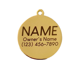 Americana Pet ID Tag