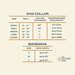 The Oxford Dog - Southwest Desert Dog Collar handmade by The Oxford Dog: Black Plastic / XLARGE