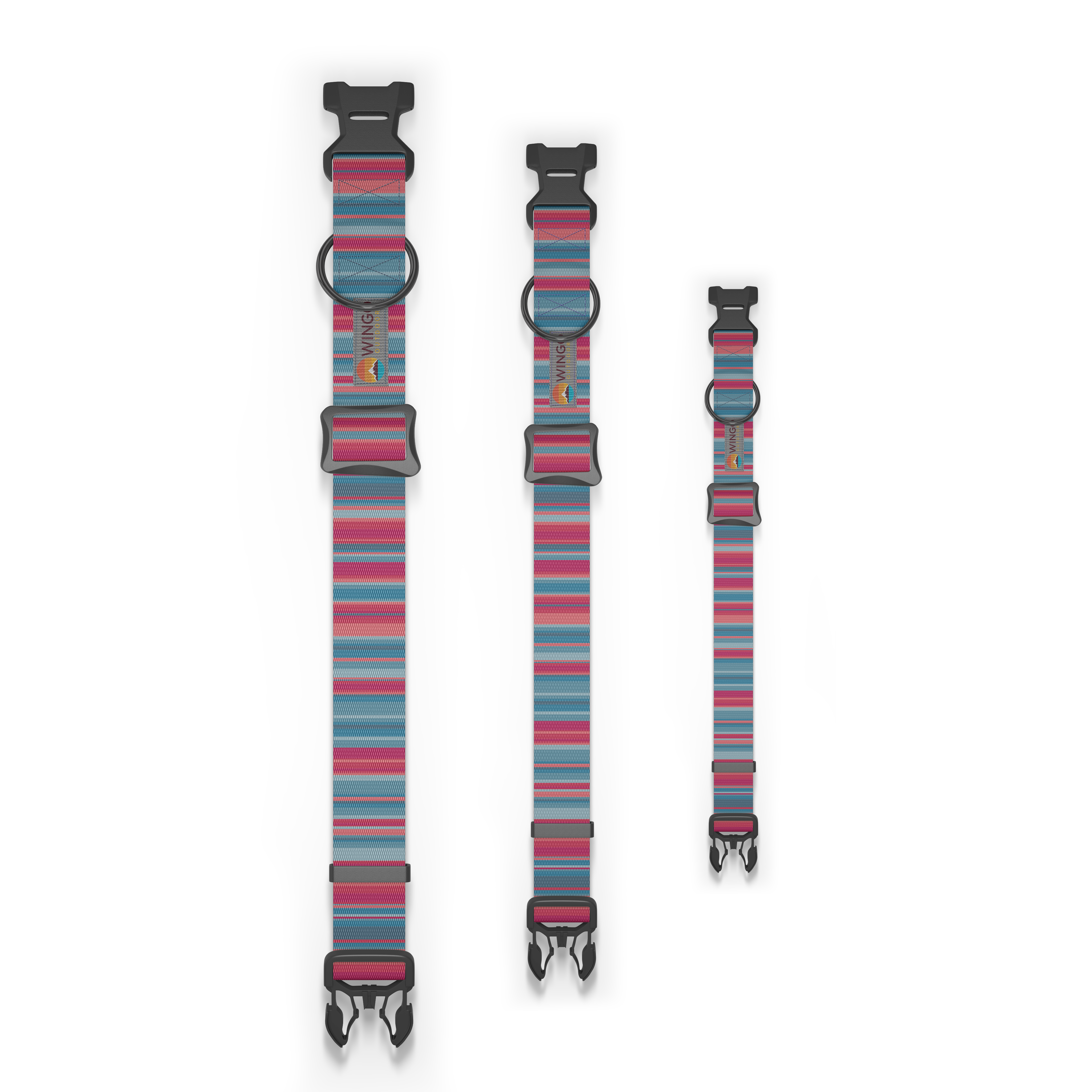 Wingo Outdoors - Coosa Dog Collar: Medium / Rainbow Trout