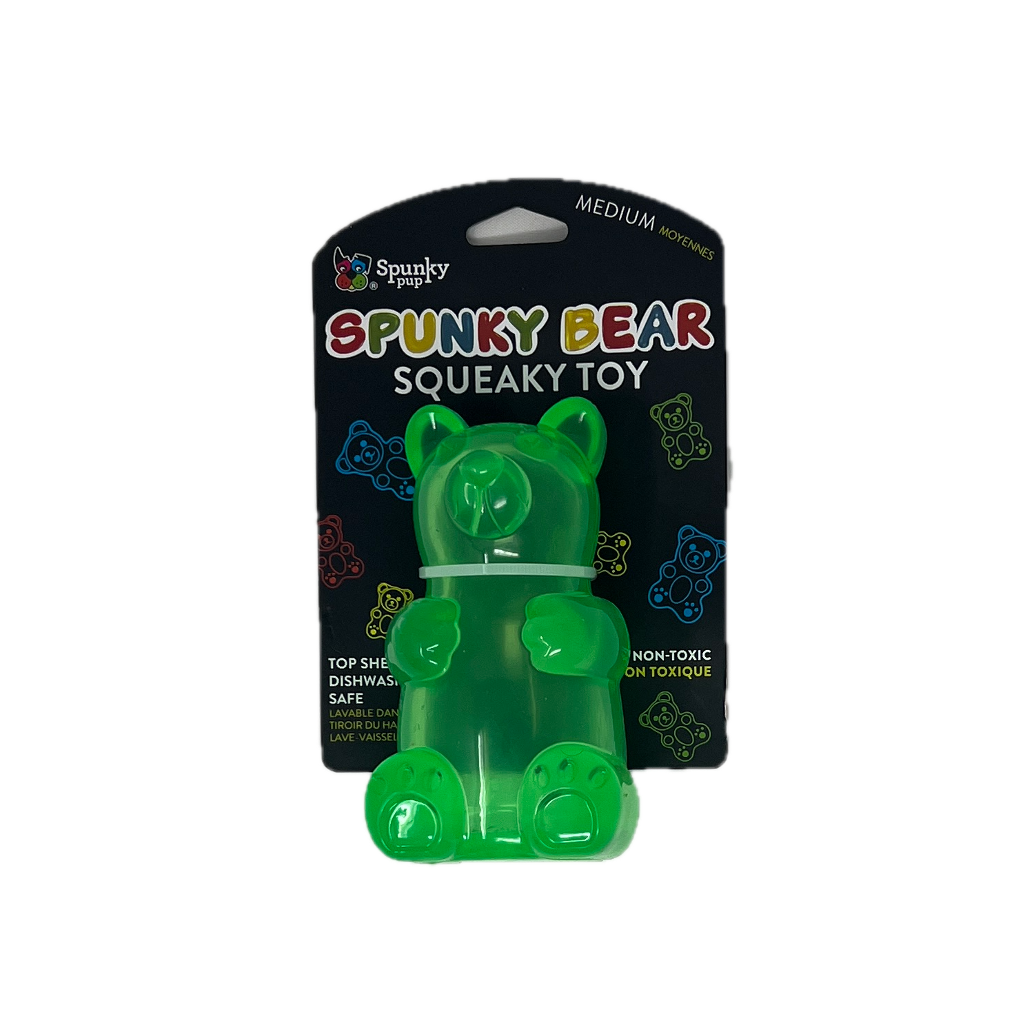 Spunky Pup - Spunky's Gummy Bears: Small / Squeaky