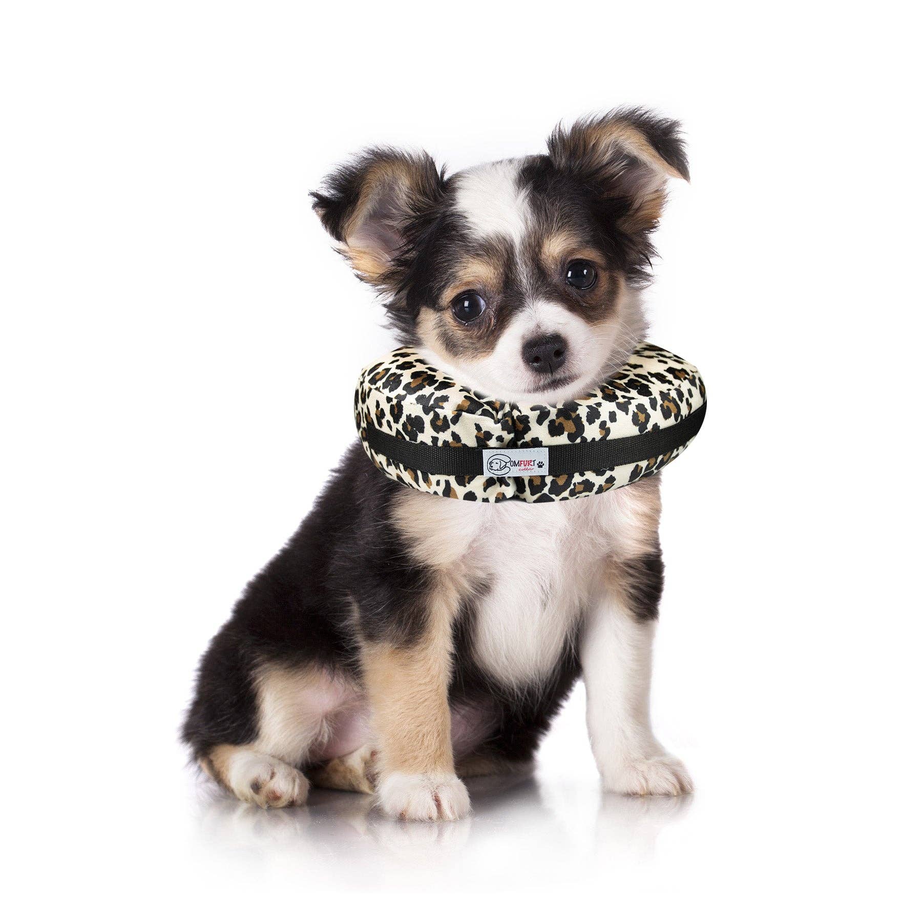 Comfurt Collar - Cheetah - Pet Recovery Collar: L