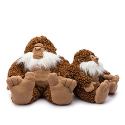 fabdog - Fluffy Bigfoot Plush Dog Toy: Small