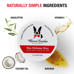 Warren London Dog Products - Paw Defense Wax - 2 oz