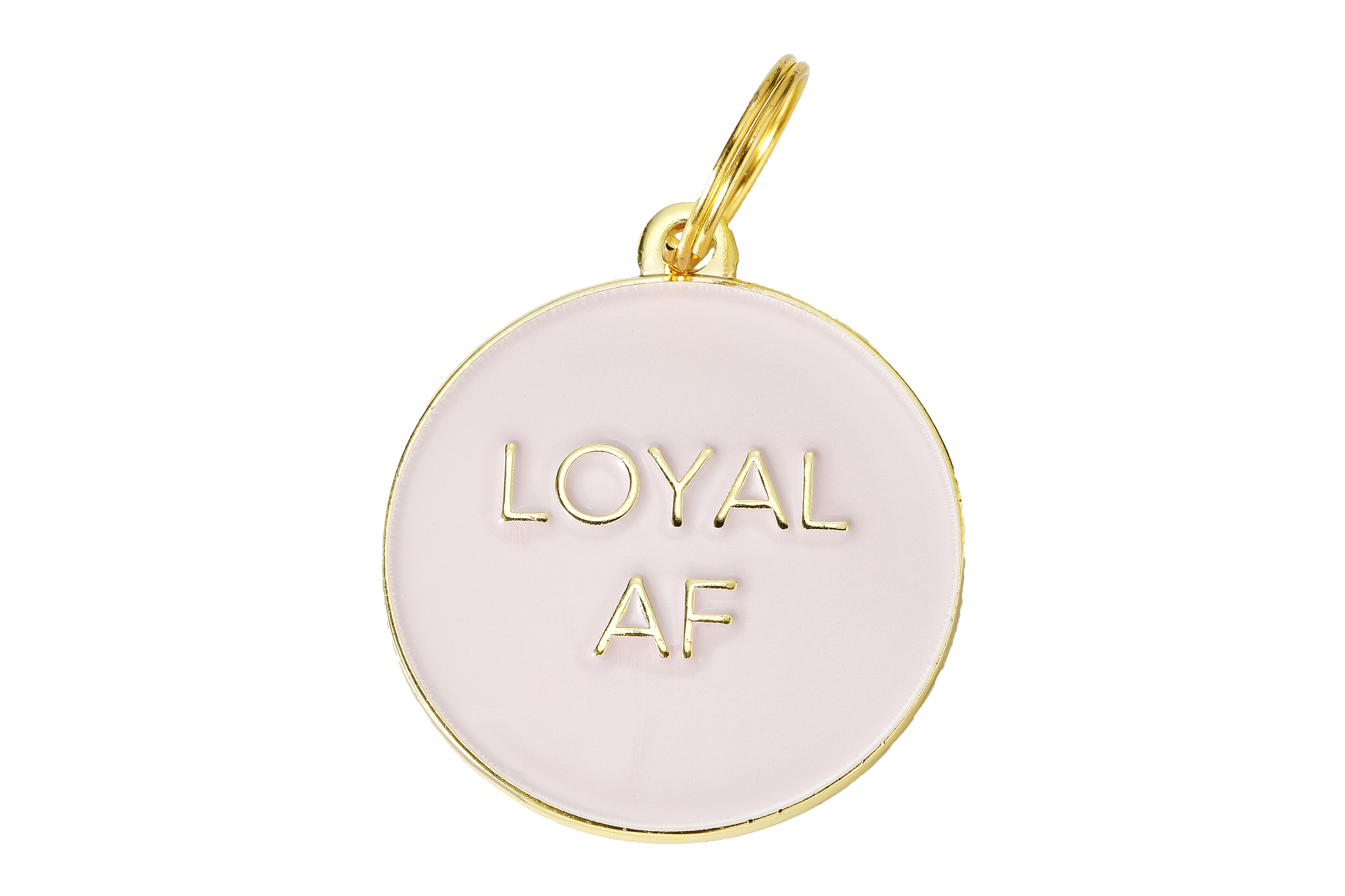 Loyal AF Pet ID Tag: Black