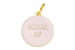 Loyal AF Pet ID Tag: Black