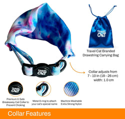 "The Groovy" Cat Bandana & Cat Collar