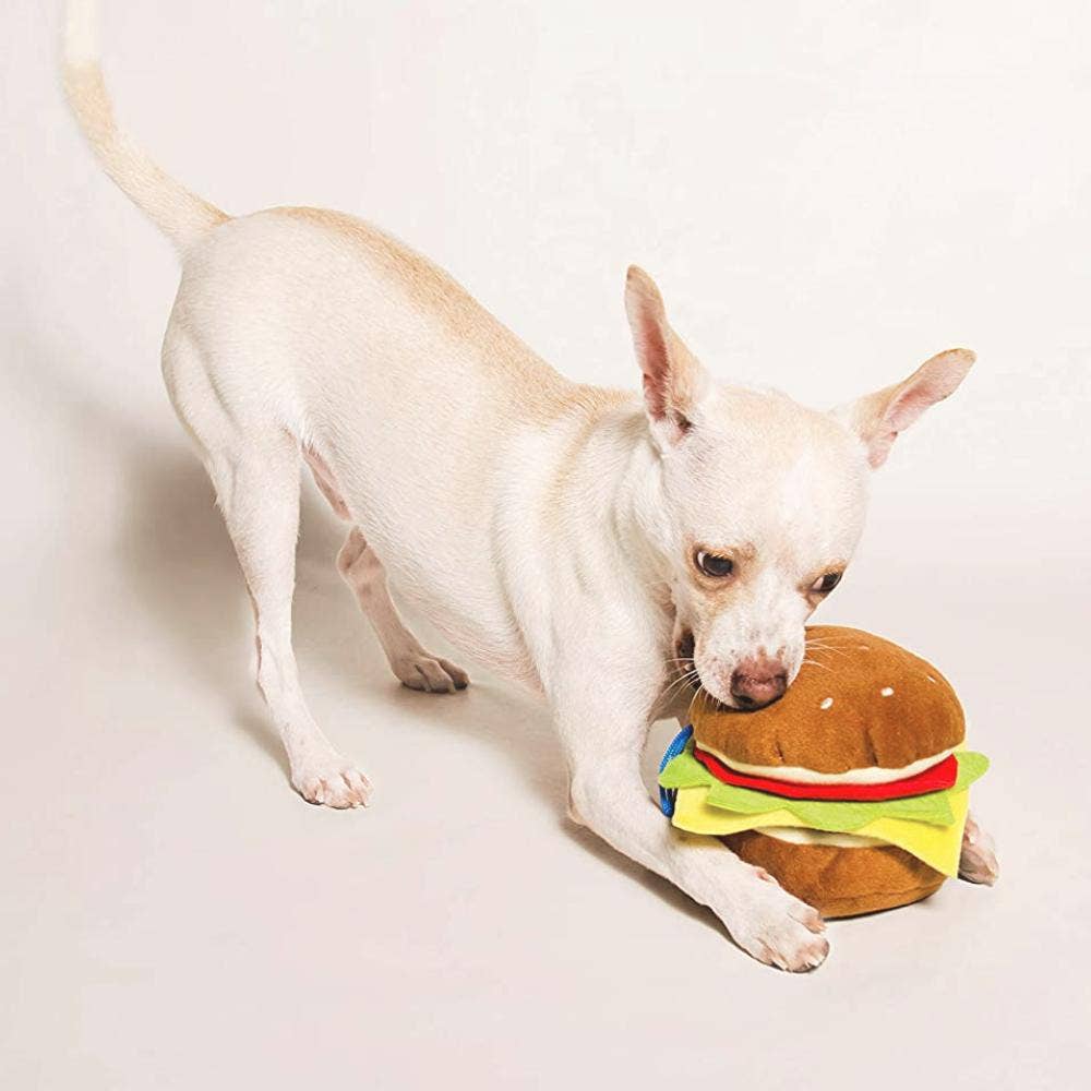 Huxley & Kent - Hamburger Dog Toy: Large