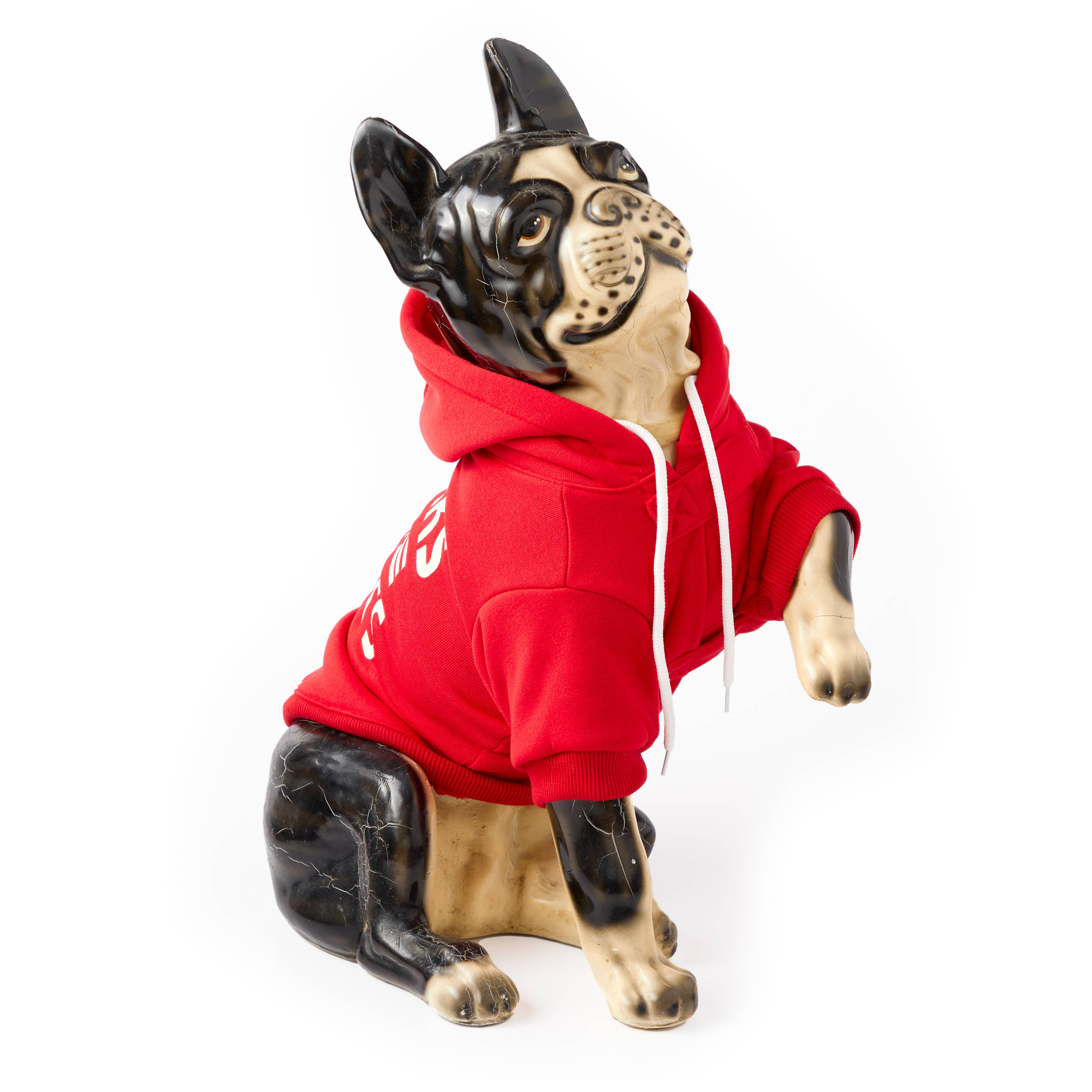 Works For Treats Dog Hoodie: XS, M