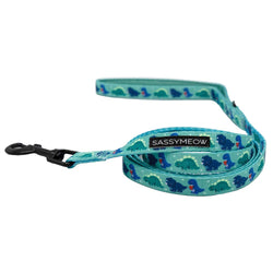 SASSY WOOF - Cat Leash - Dino Darling