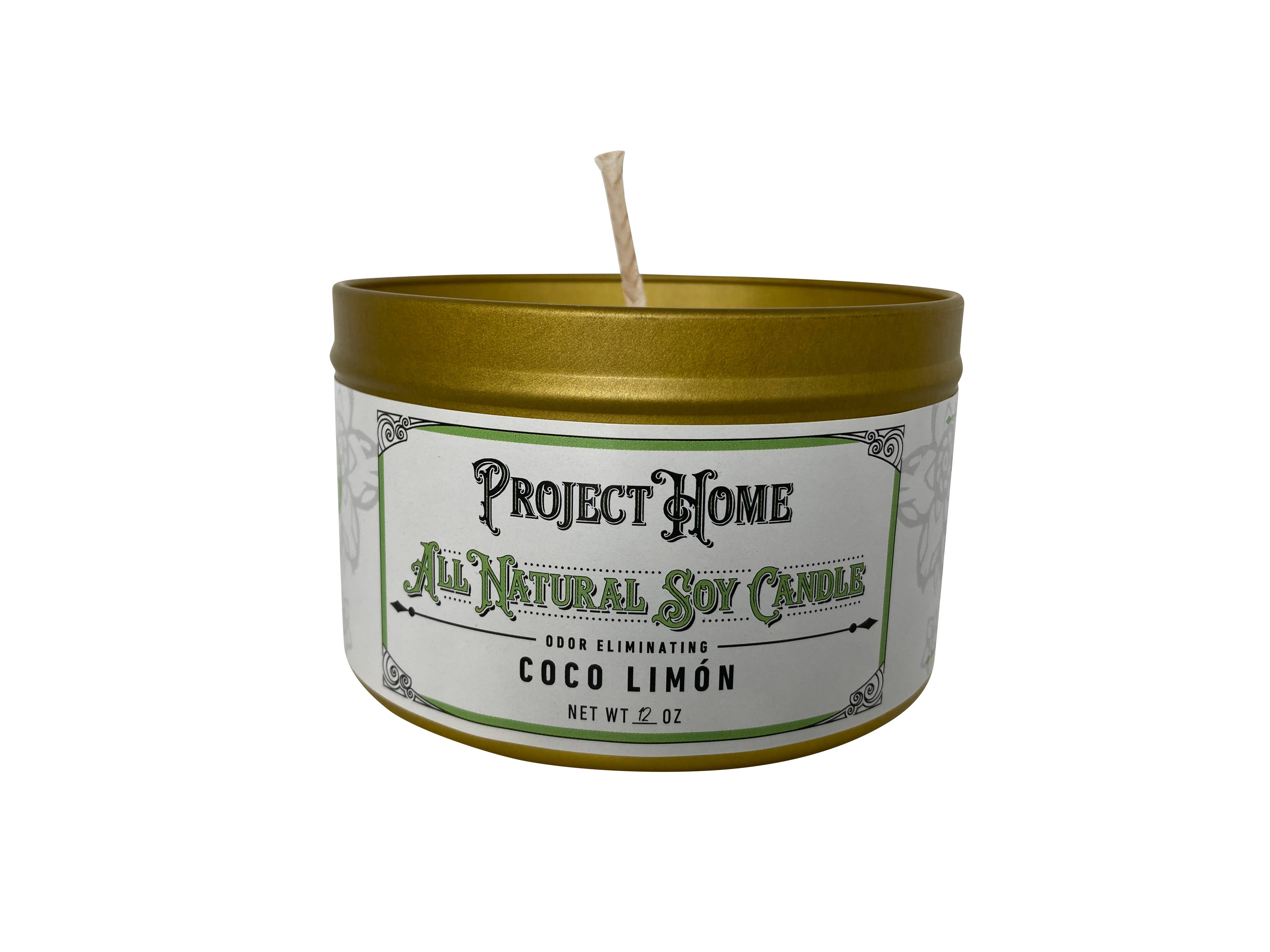 Pet Odor Fighting Candle: Sea Salt / Small (6oz)