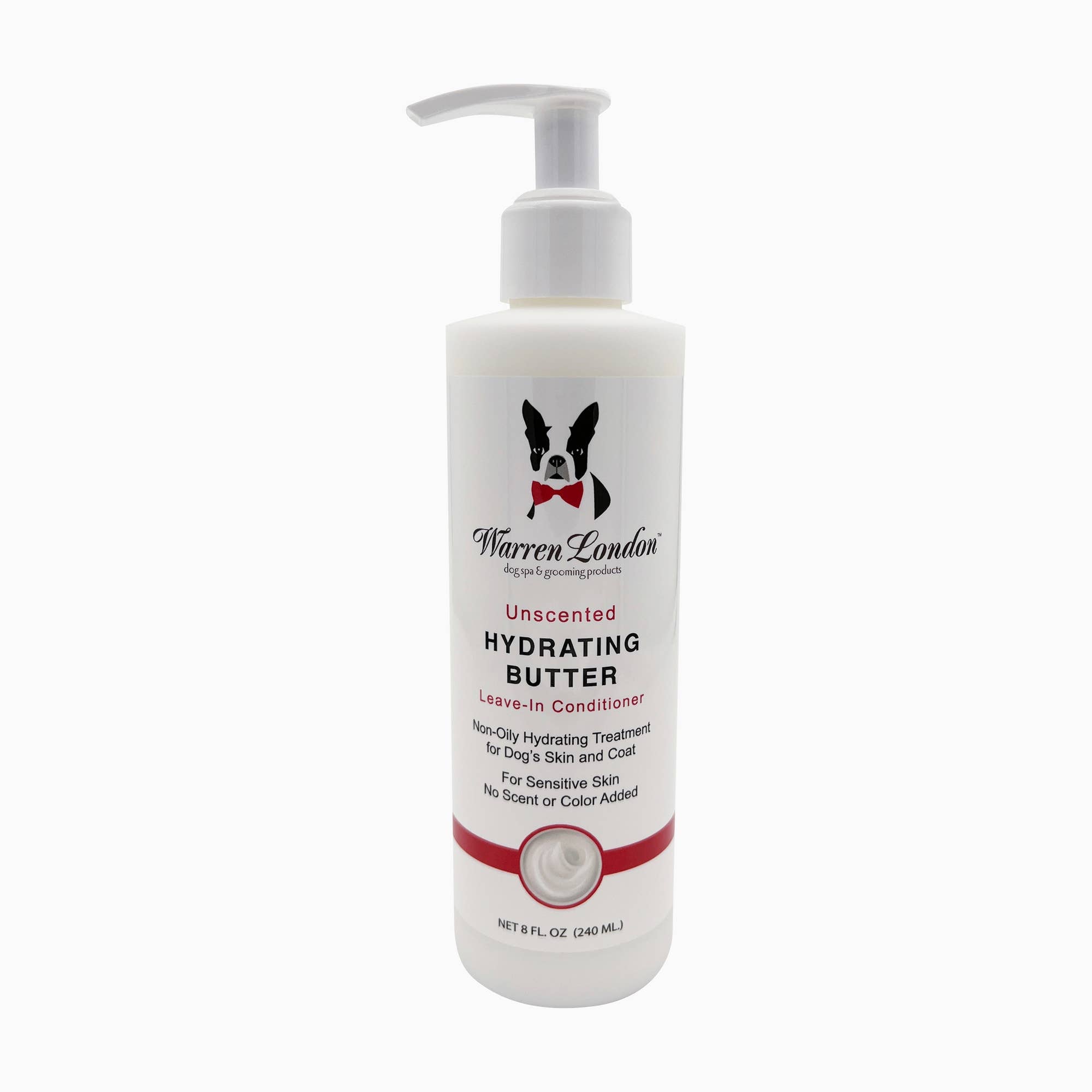 Warren London Dog Products - Hydrating Butter Leave-In Lotion - 3 Scents - 2 Sizes: Pomegranate & Acai / 8oz