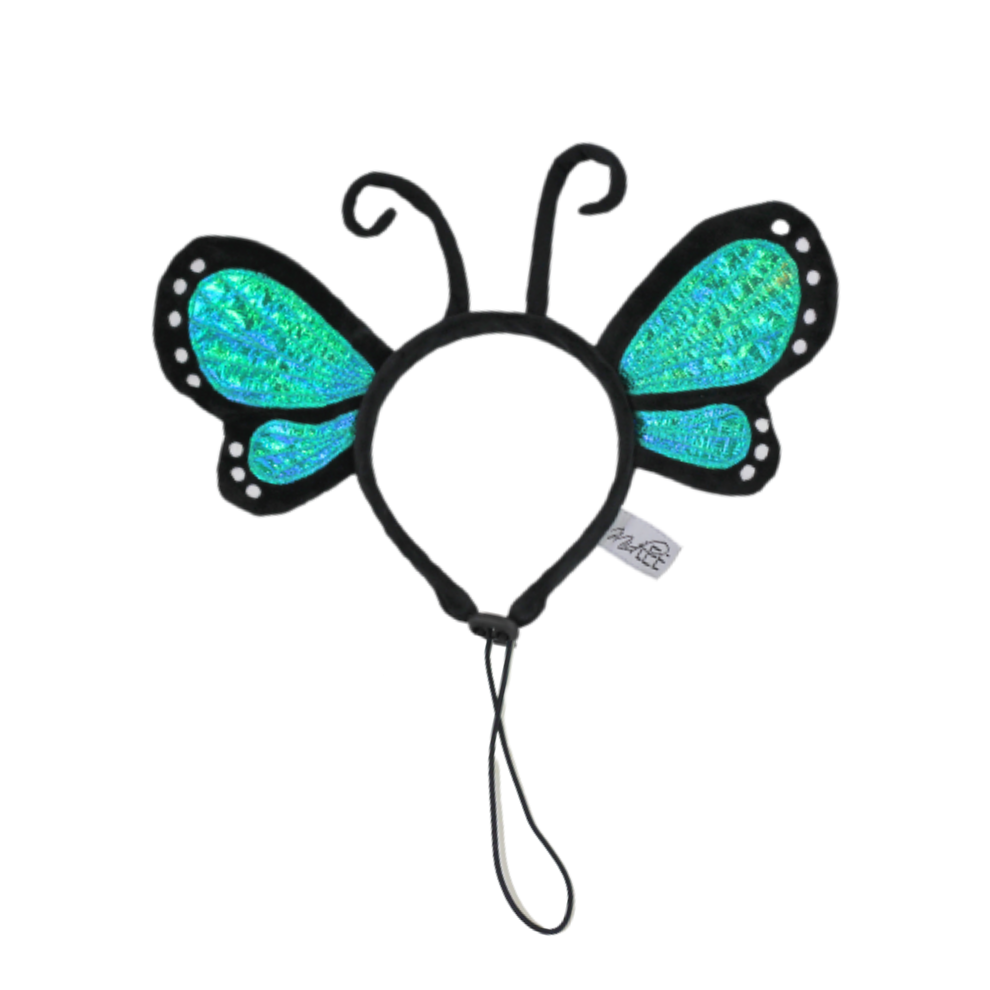 Midlee Designs - Midlee Butterfly Headband Halloween Dog Costume