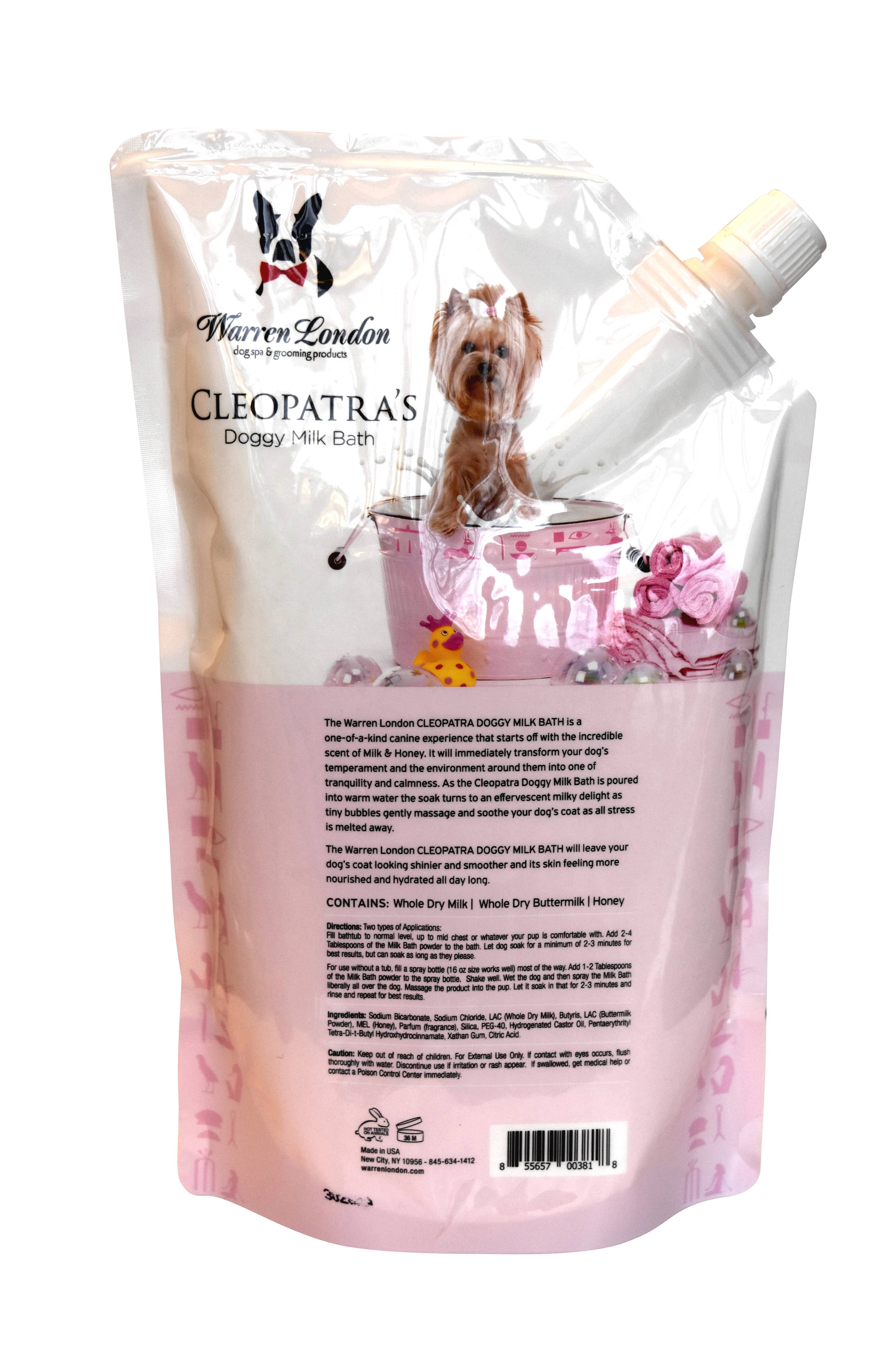 Cleopatra's Doggy Milk Bath - Two Sizes: 12 oz