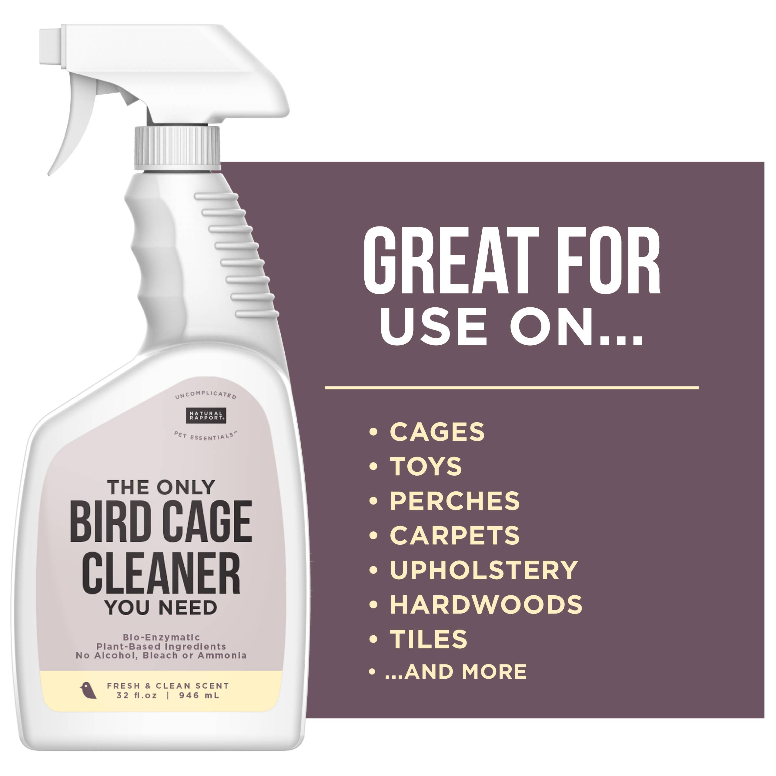 The Only Bird Cage Cleaner You Need