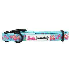 SASSY WOOF - Dog Collar - On a Roll: Large