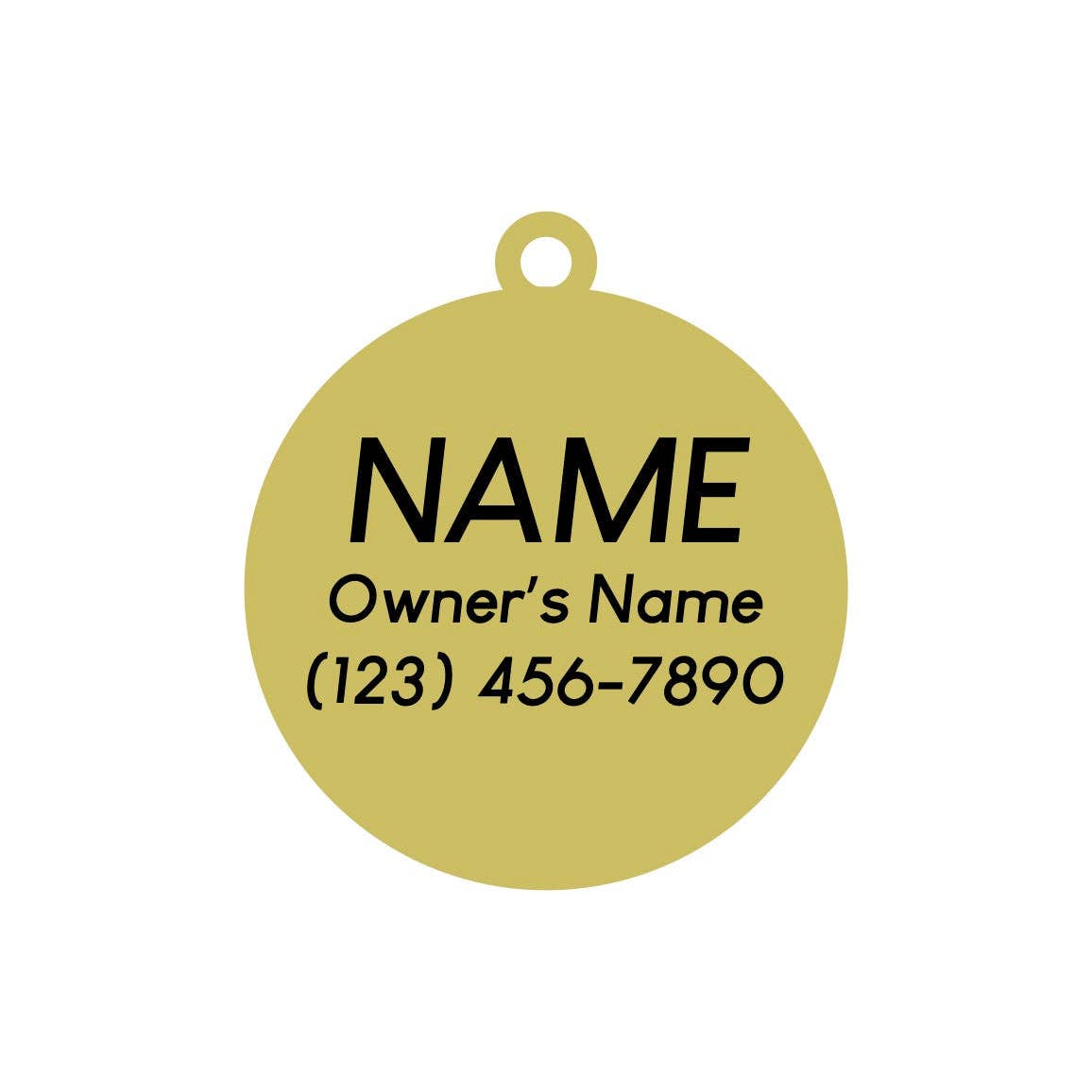 Two Tails Pet Company - Butterfly Pet ID Tag