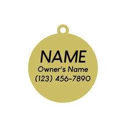 Two Tails Pet Company - Butterfly Pet ID Tag