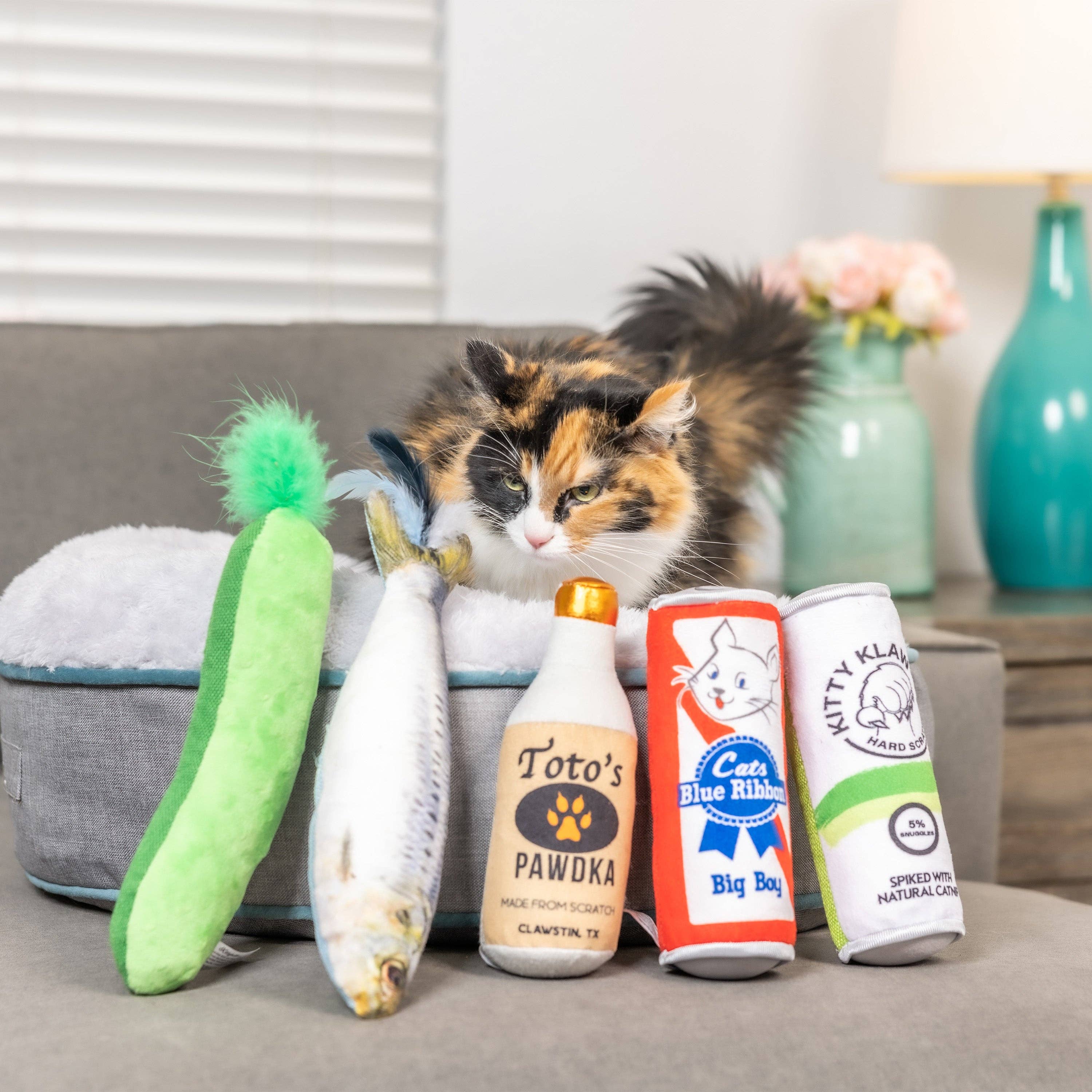 Huxley & Kent - Pickle Kicker For Cats: One Size