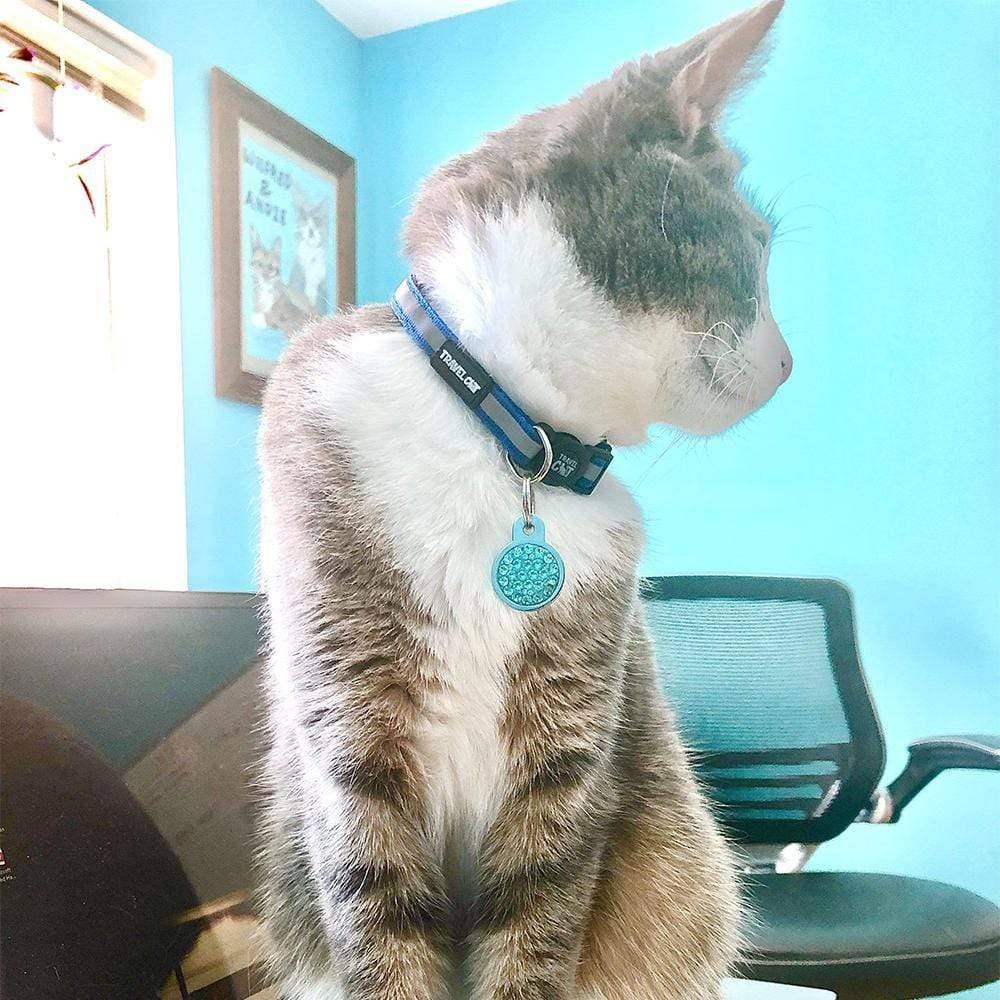 Travel Cat Breakaway Cat Collar: Pink