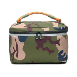 ROVERLUND - OUT-OF-OFFICE INSULATED PET FOOD CARRY CASE: CAMO / ORANGE