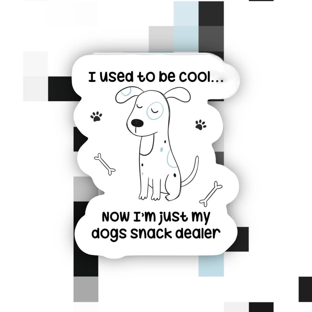 My Dogs Snack Dealer Sticker