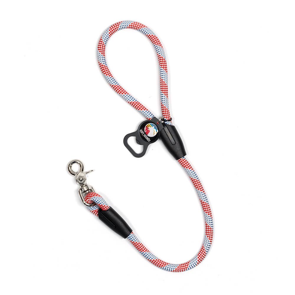 Rope Hounds - 2' Dog Traffic Lead - Neutrals: Midnight Sky