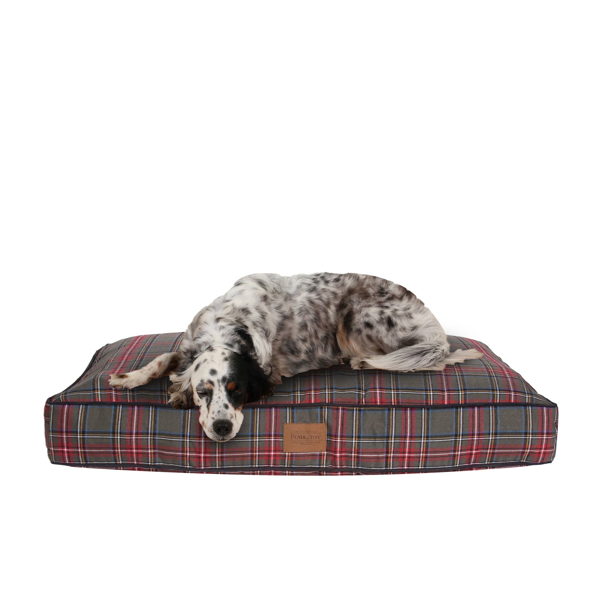 Pendleton Plaid Rectangular Pet Napper Dog Bed: M / Crescent Lake Plaid
