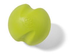 West Paw - Jive® Dog Toy Ball for Chew, and Fetch: XS orange