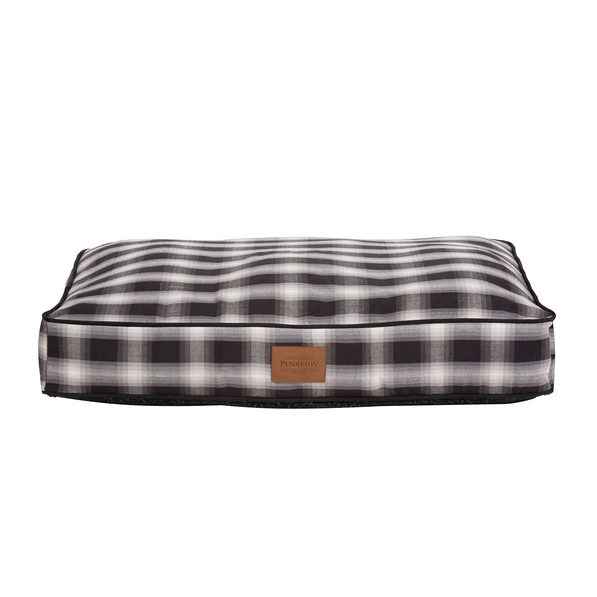 Pendleton Plaid Rectangular Pet Napper Dog Bed: XL / Grey Stewart Plaid