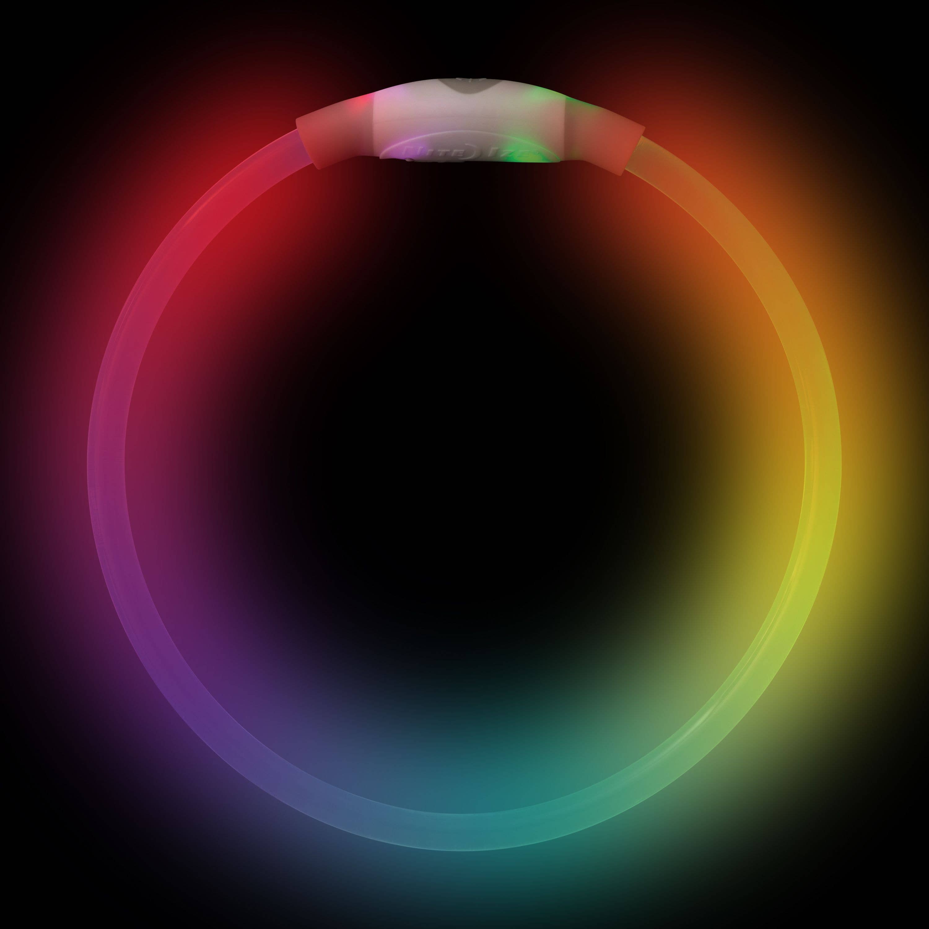 Nite Ize NiteHowl Rechargeable LED Safety Necklace-Disco