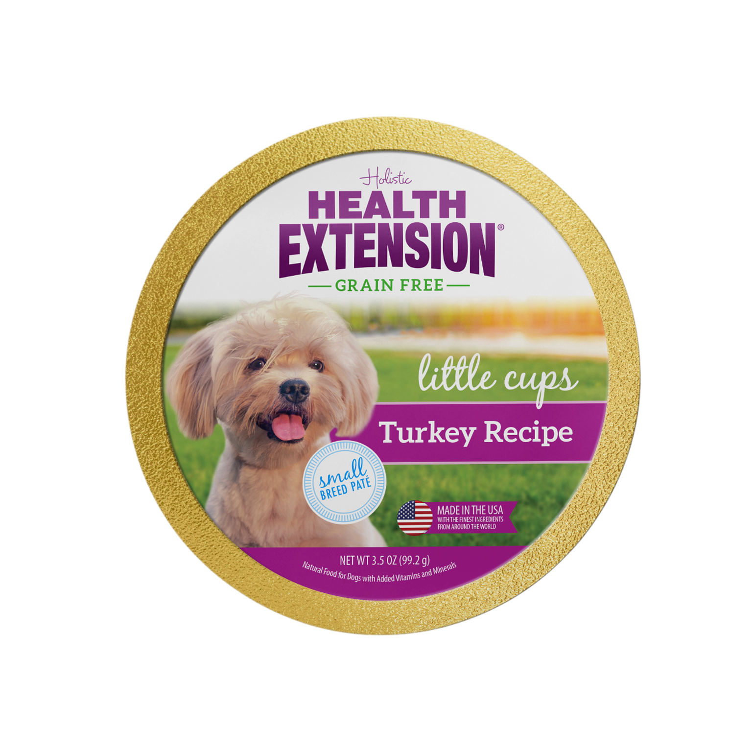 Health Extension Pet Care - Little Cups Chicken for Small Breeds Variety Pack: Chicken & Turkey Variety Pack - Small Breed 3.5oz