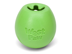 West Paw - Rumbl® Puzzle Treat-Dispensing Enrichment Dog Toy: S / Melon