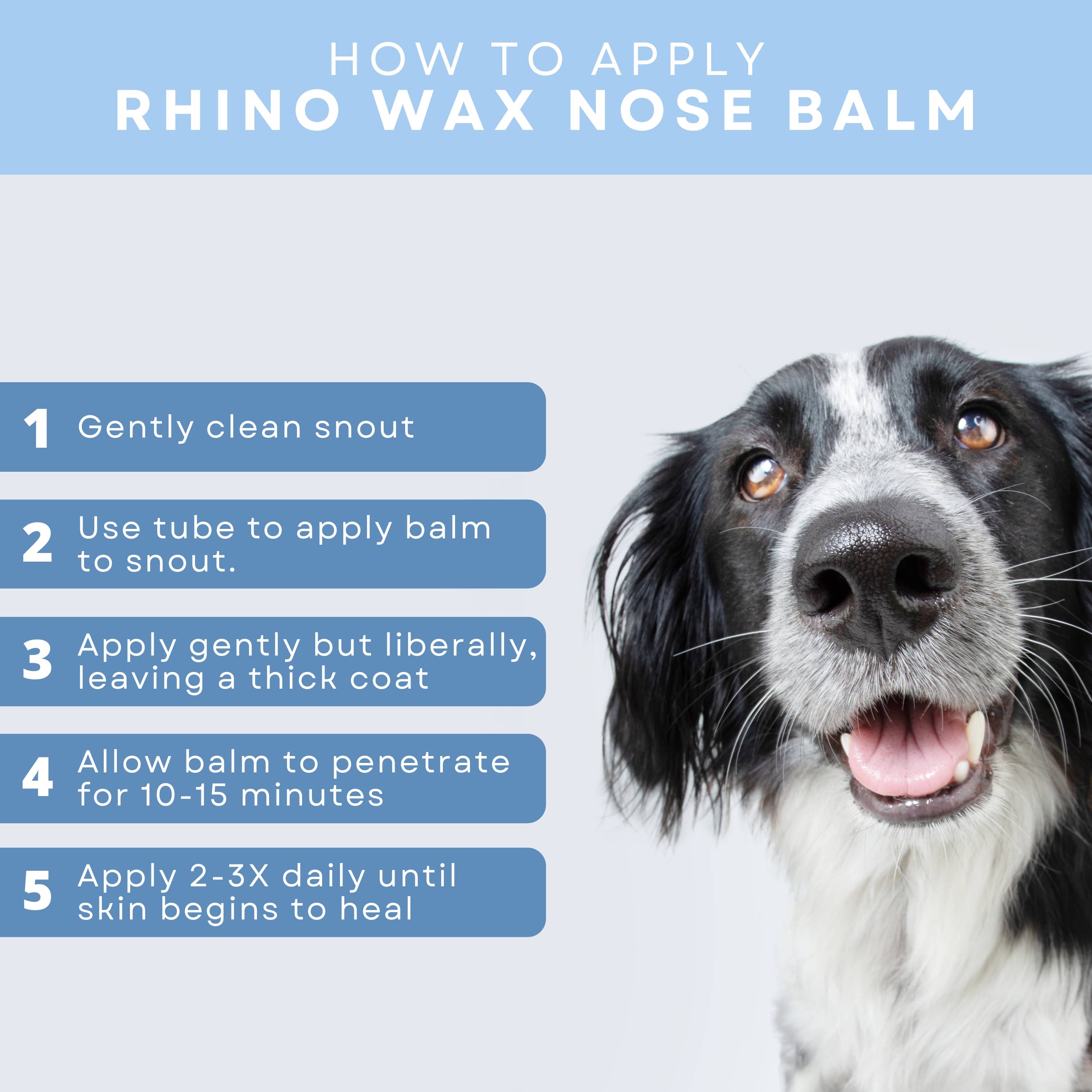 Rhino Wax - Dog Healing Snout Balm - 2oz